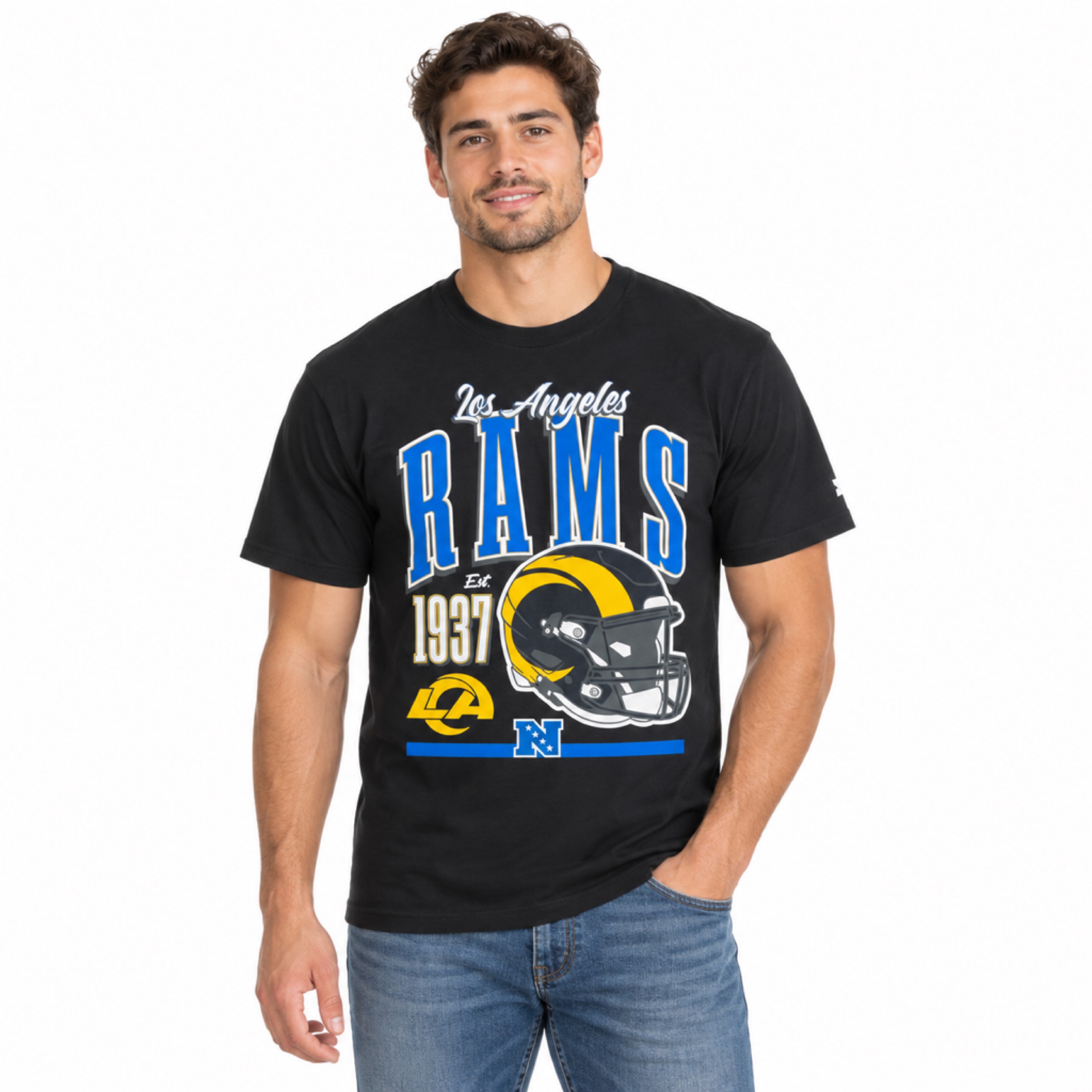 Los Angeles Rams 2026 Black Starter Rivalry Established Shirt