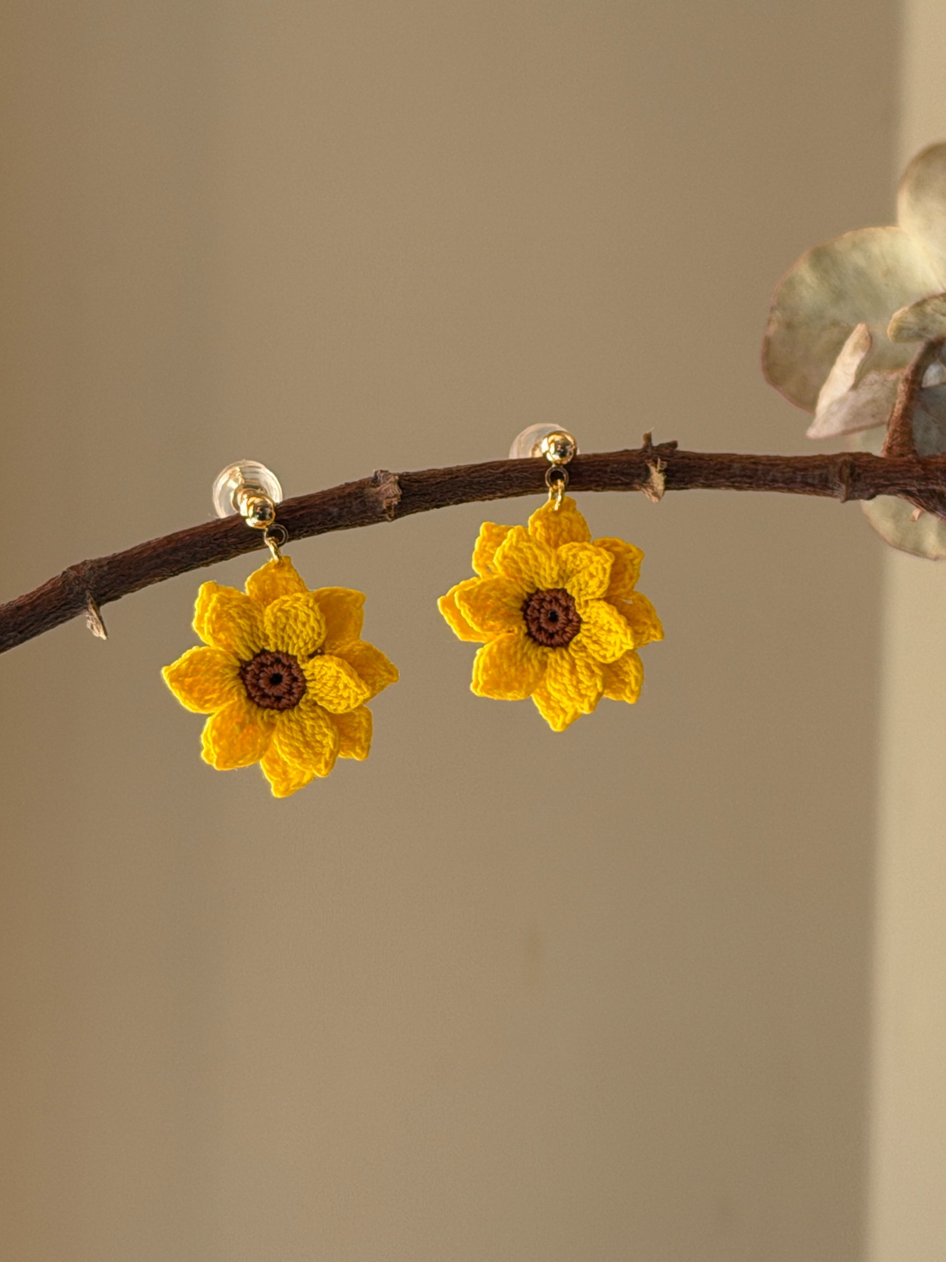Sunflower Earrings