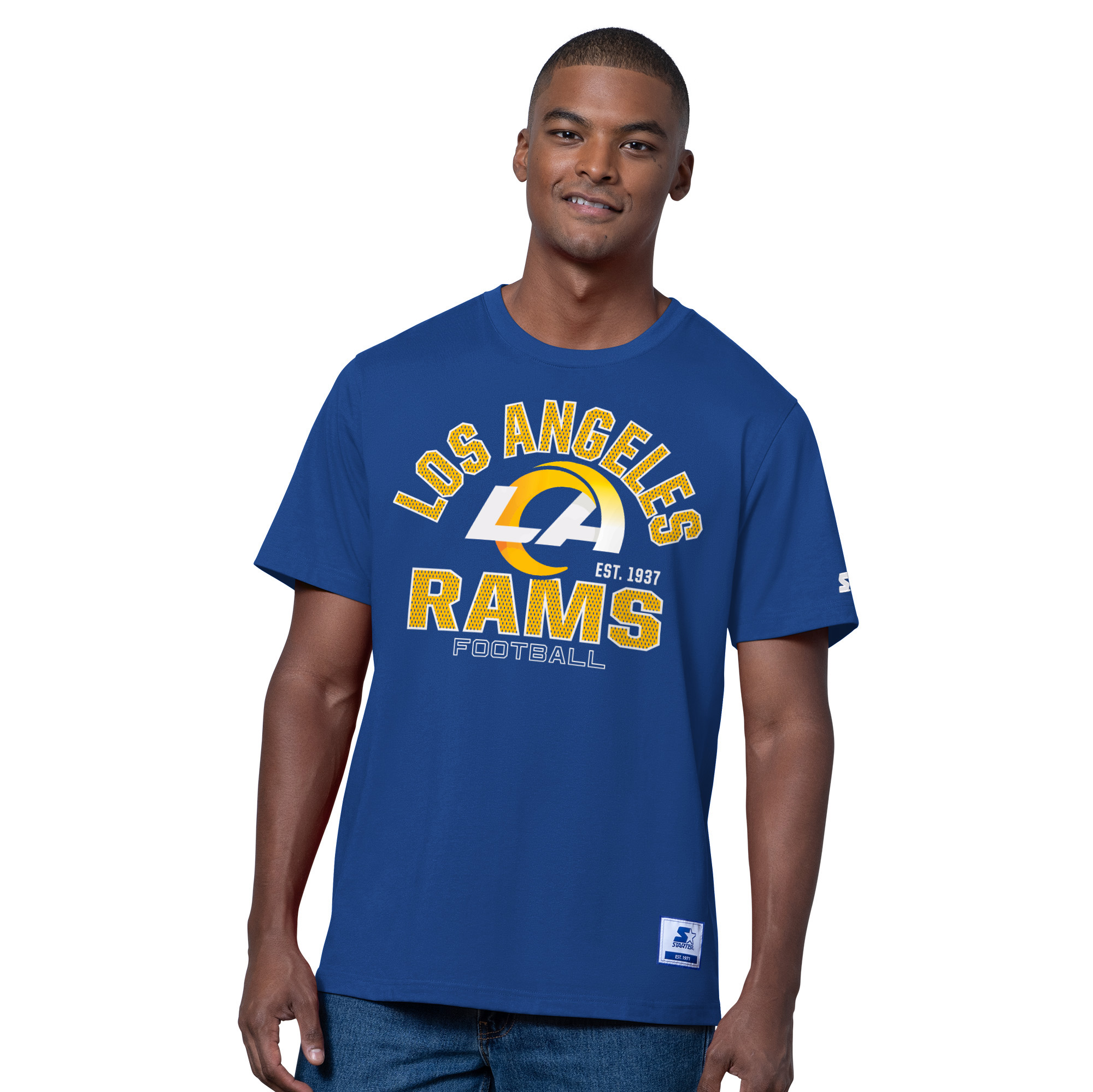 Los Angeles Rams Royal Blue Starter Sideline Arch Shirt