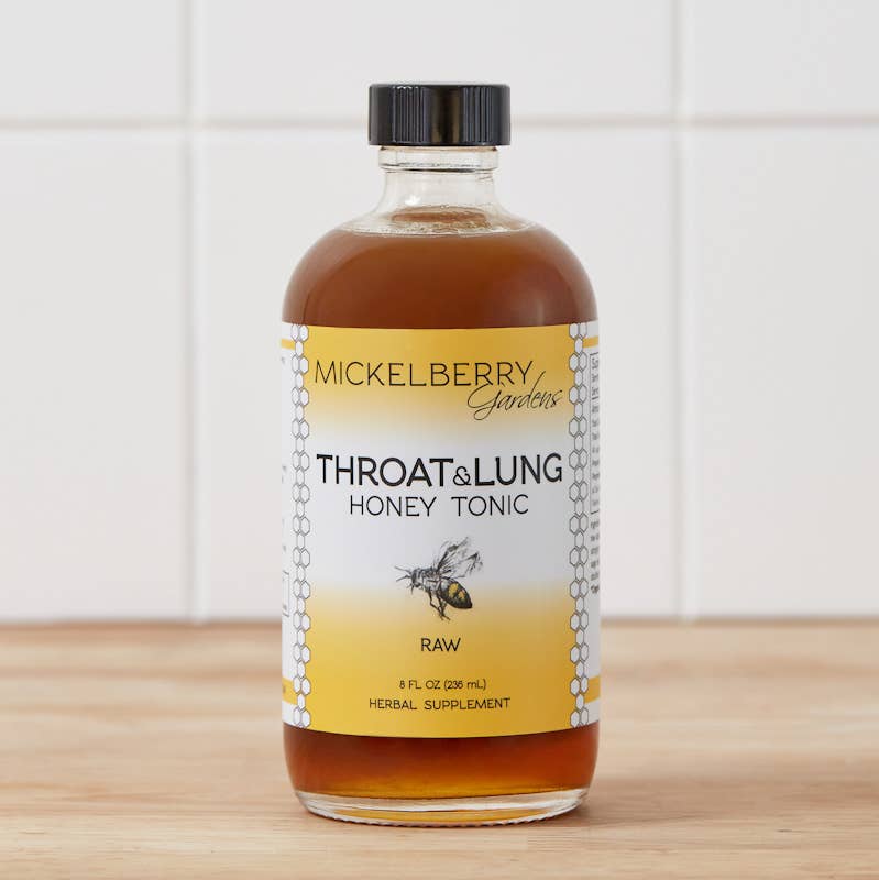 Mickelberry - Throat and Lung Honey Tonic 8oz