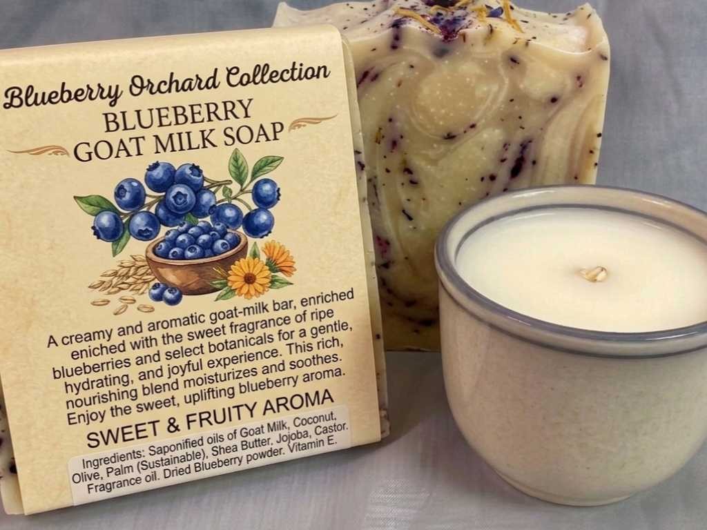 Blueberry Goat Milk Soap