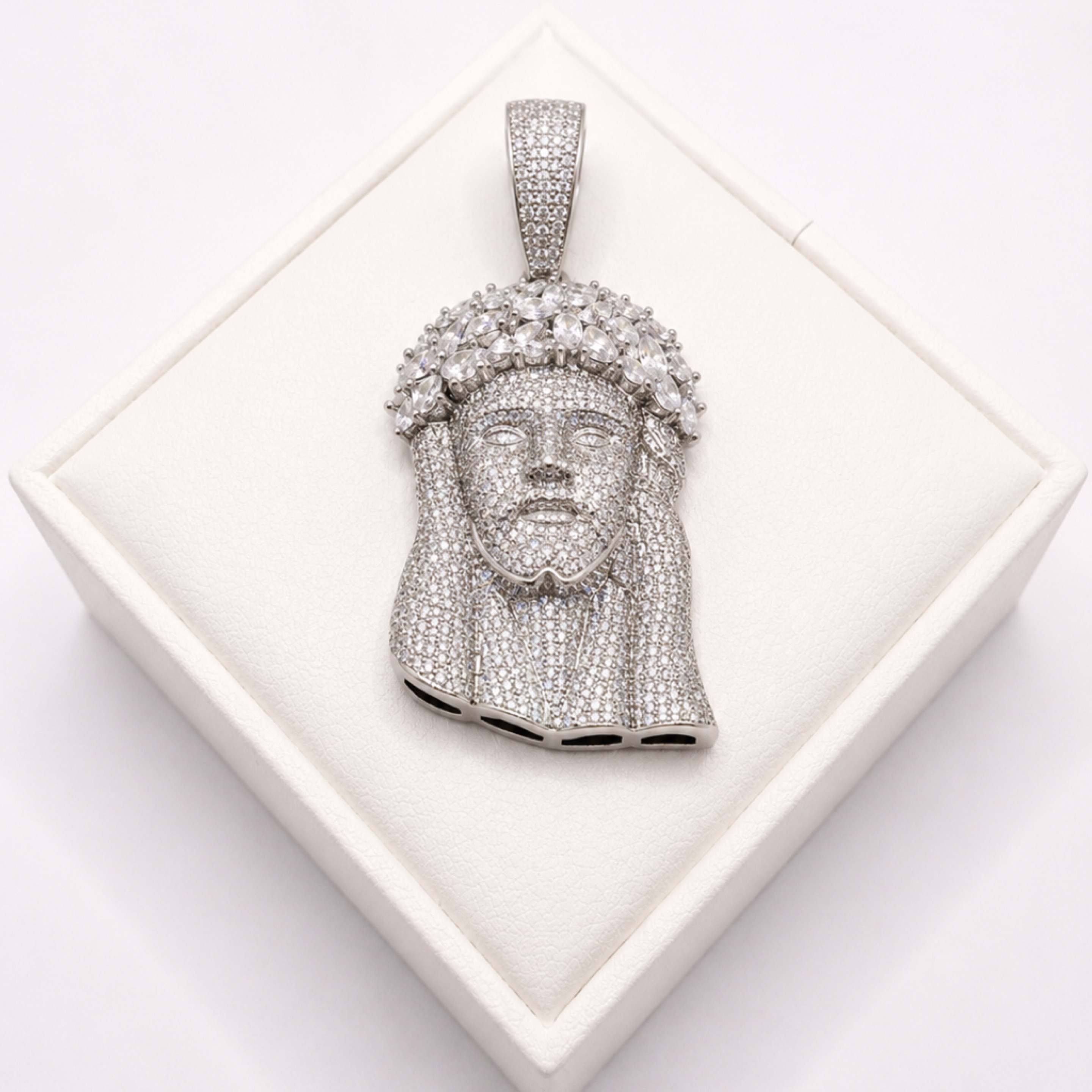 Jesus Pendant Silver  