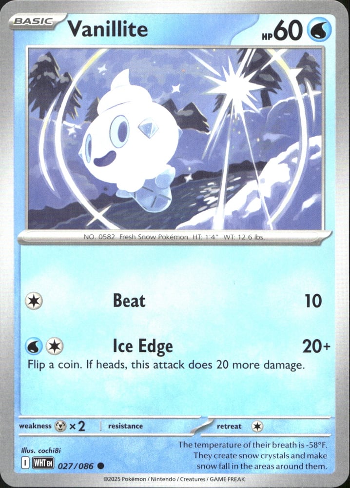 Vanillite - SV10.5W 27/86
