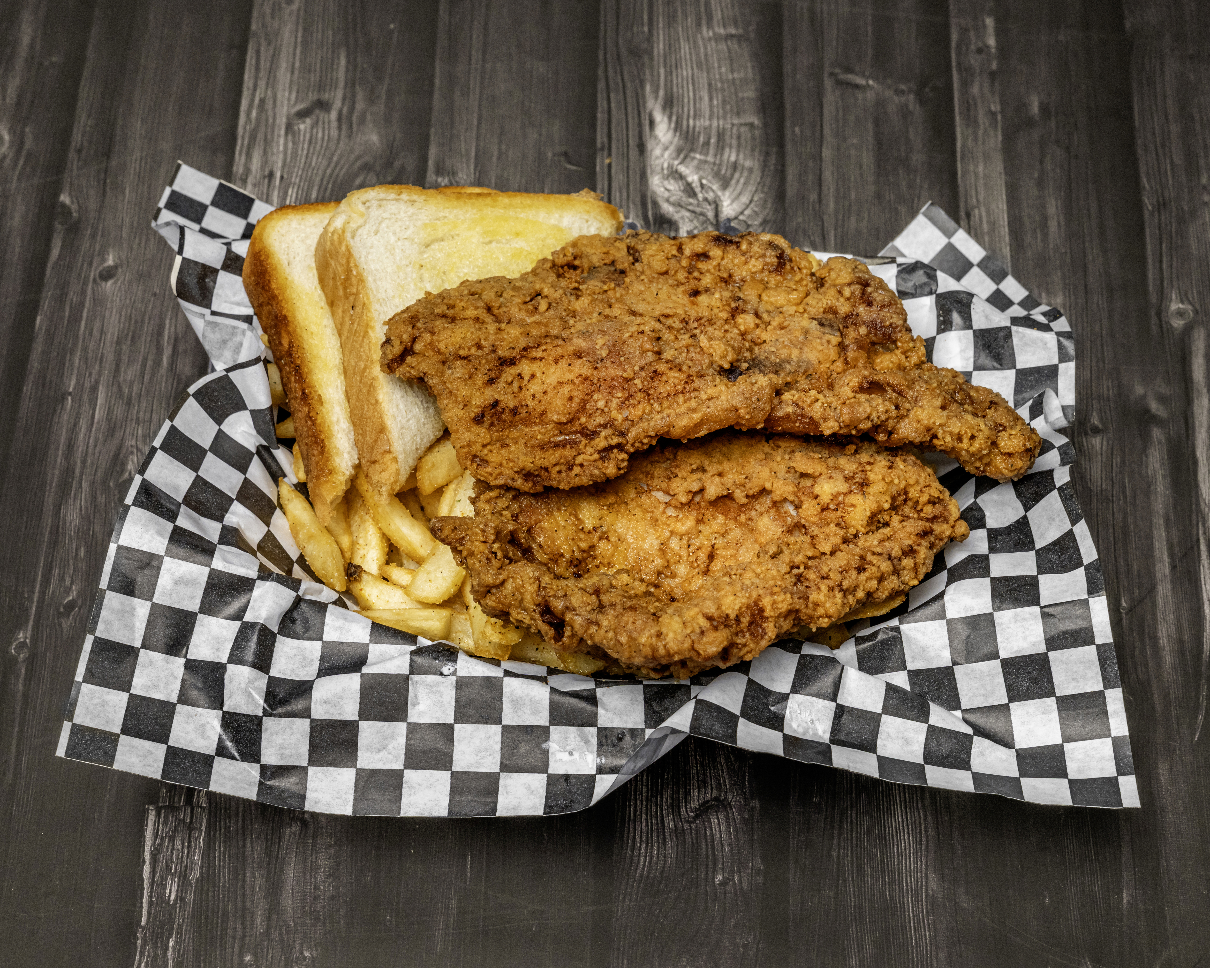 Pork Chop Basket at Store Front Location  in Dallas, TX 75287-2608 | YourMenu® Online Ordering