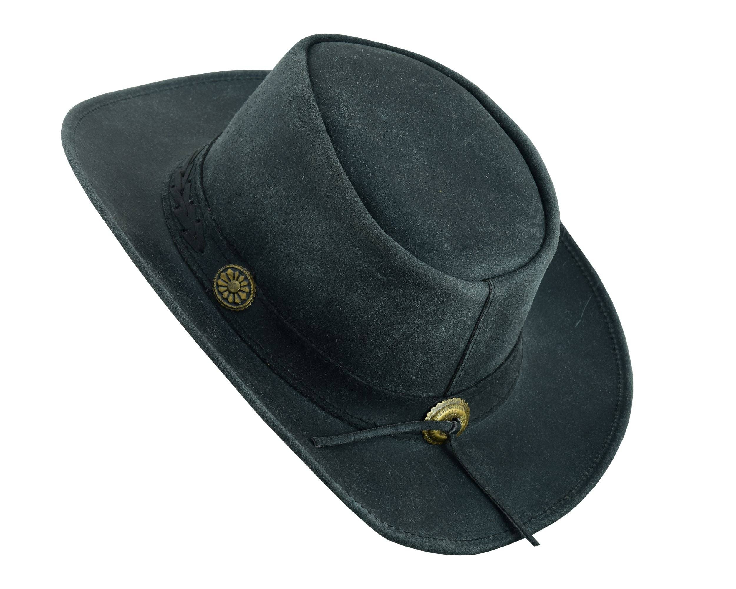 Sahara Leather Hats Western Style for Men and Women shapeabl