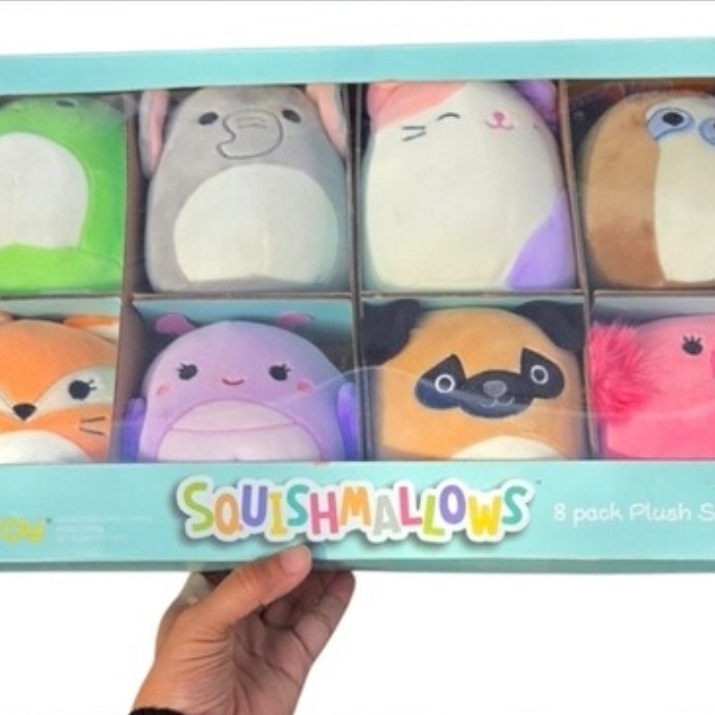 2019 Costco Exclusive Squishmallows 8-Pack Plush Set