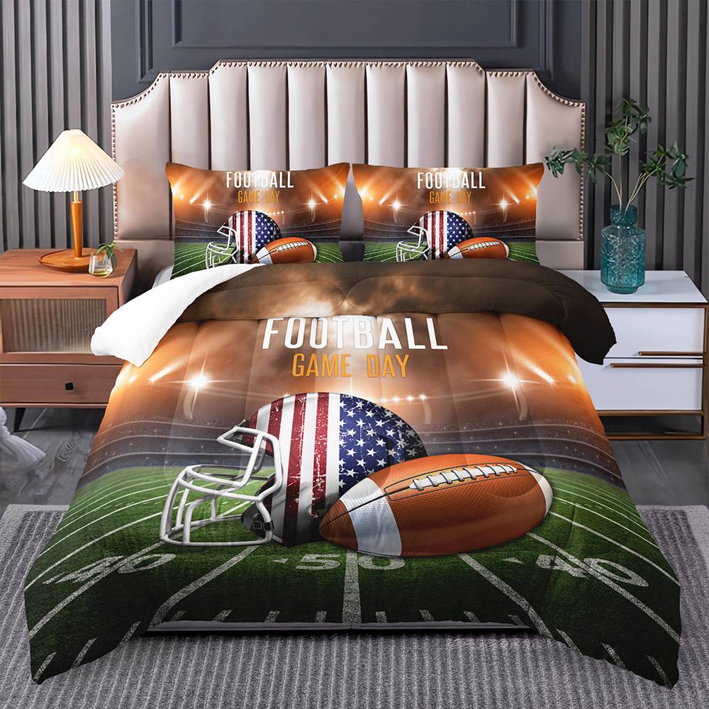 All-Star Football Stadium Quilt Cover