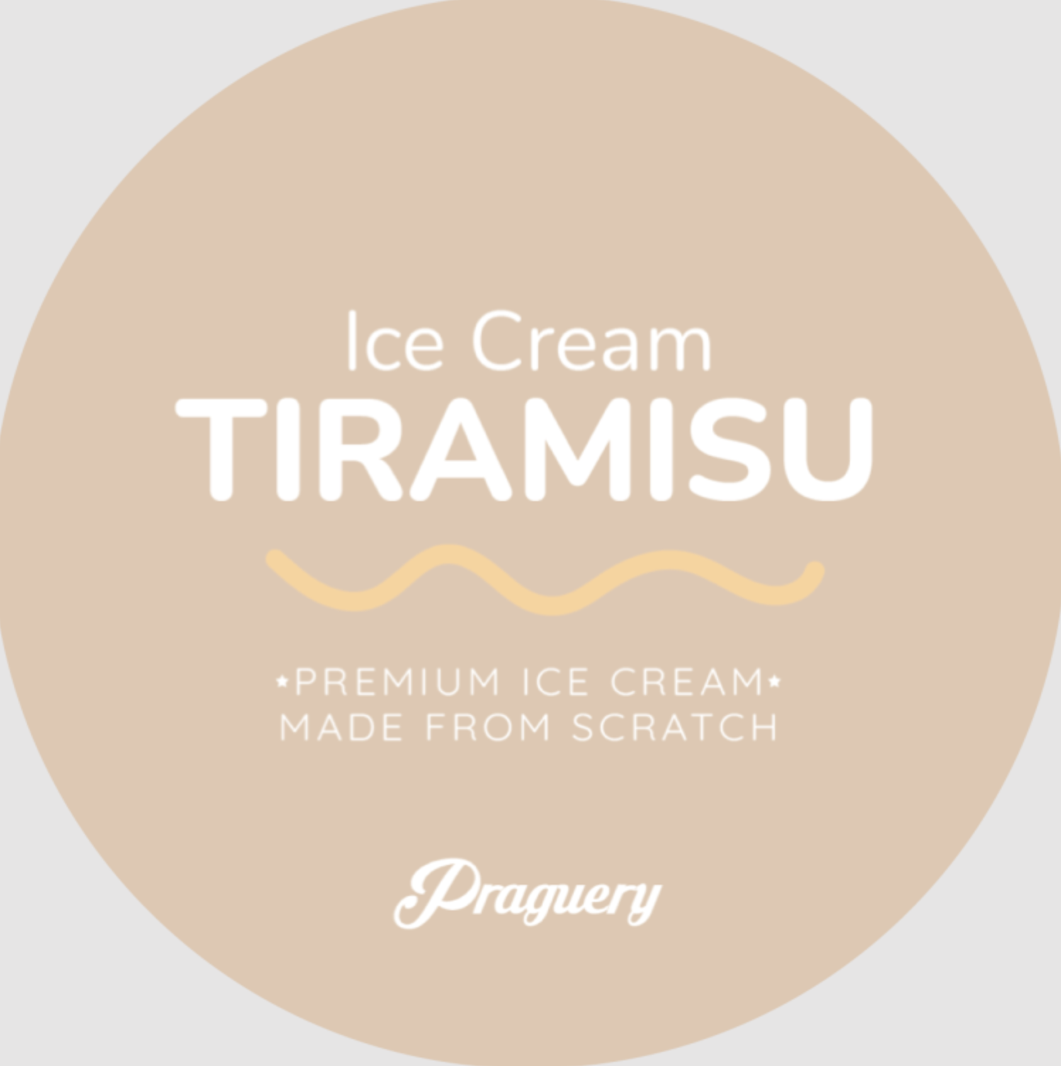 Tiramisu Ice Cream Pint (8oz)
