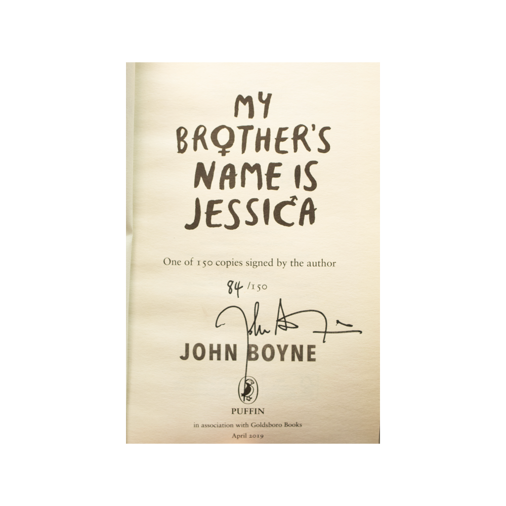 Boyne, John -- My Brother's Name is Jessica [Book]