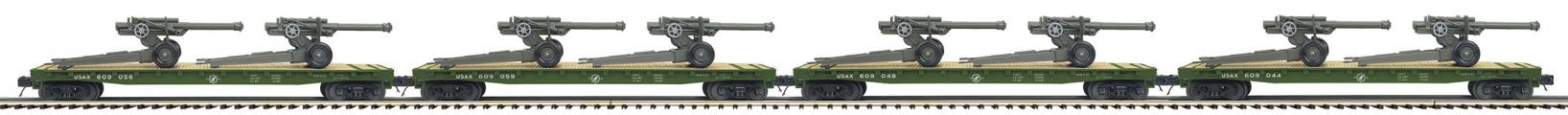 MTH 2092185 U.S. Army 4 Car Set O Scale
