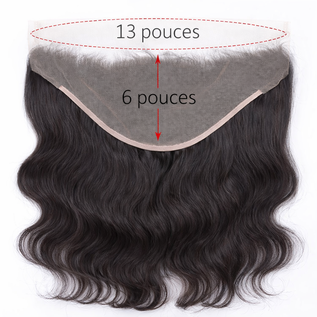 Pré-commande frontal cheveux lisse