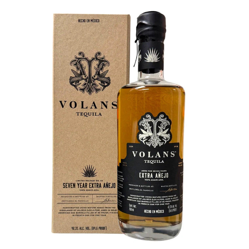 Volans Limited Release 7 Years Old Small Batch Extra Anejo Tequila