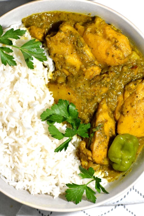Boneless Curry Chicken