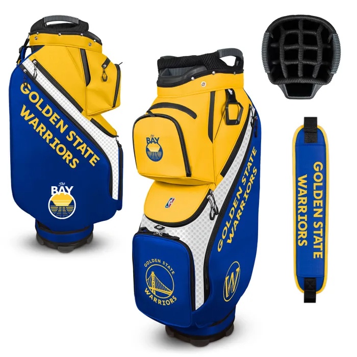Golden State Warriors Premier Clubhouse Cooler Golf Cart Bag