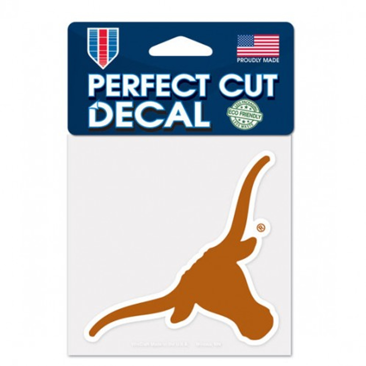 Texas Longhorns Perfect Cut Decal 4x4"