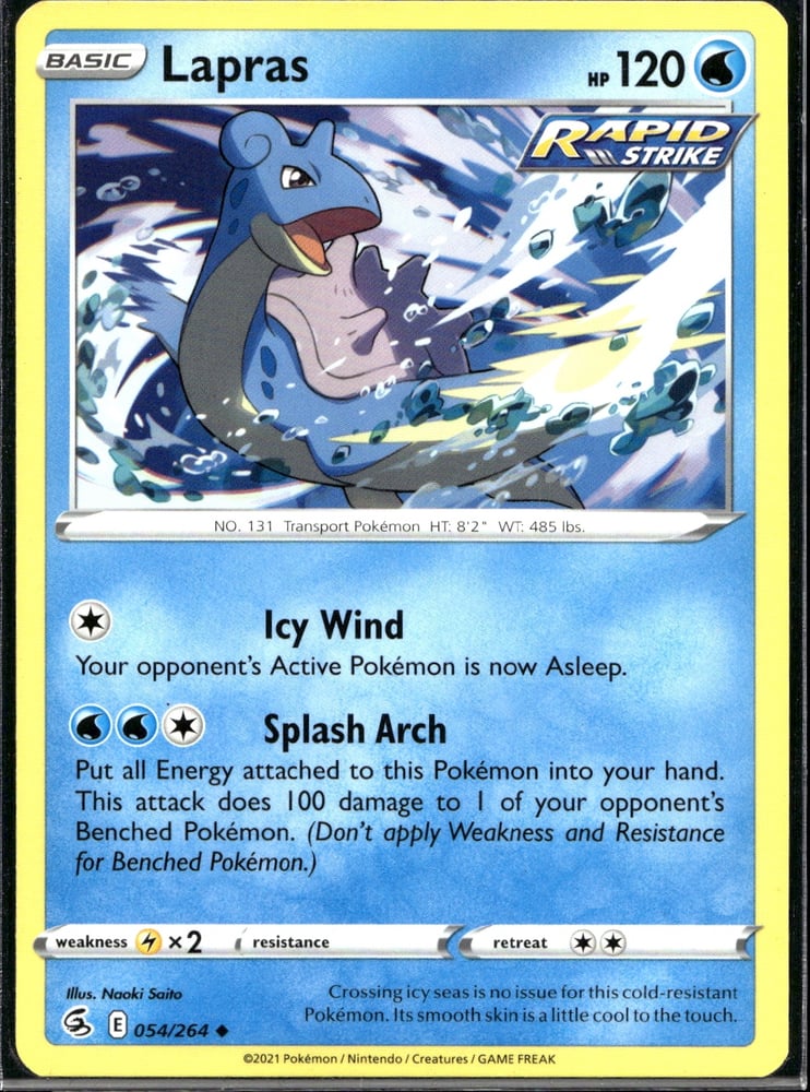 Lapras - SWSH8 54/264