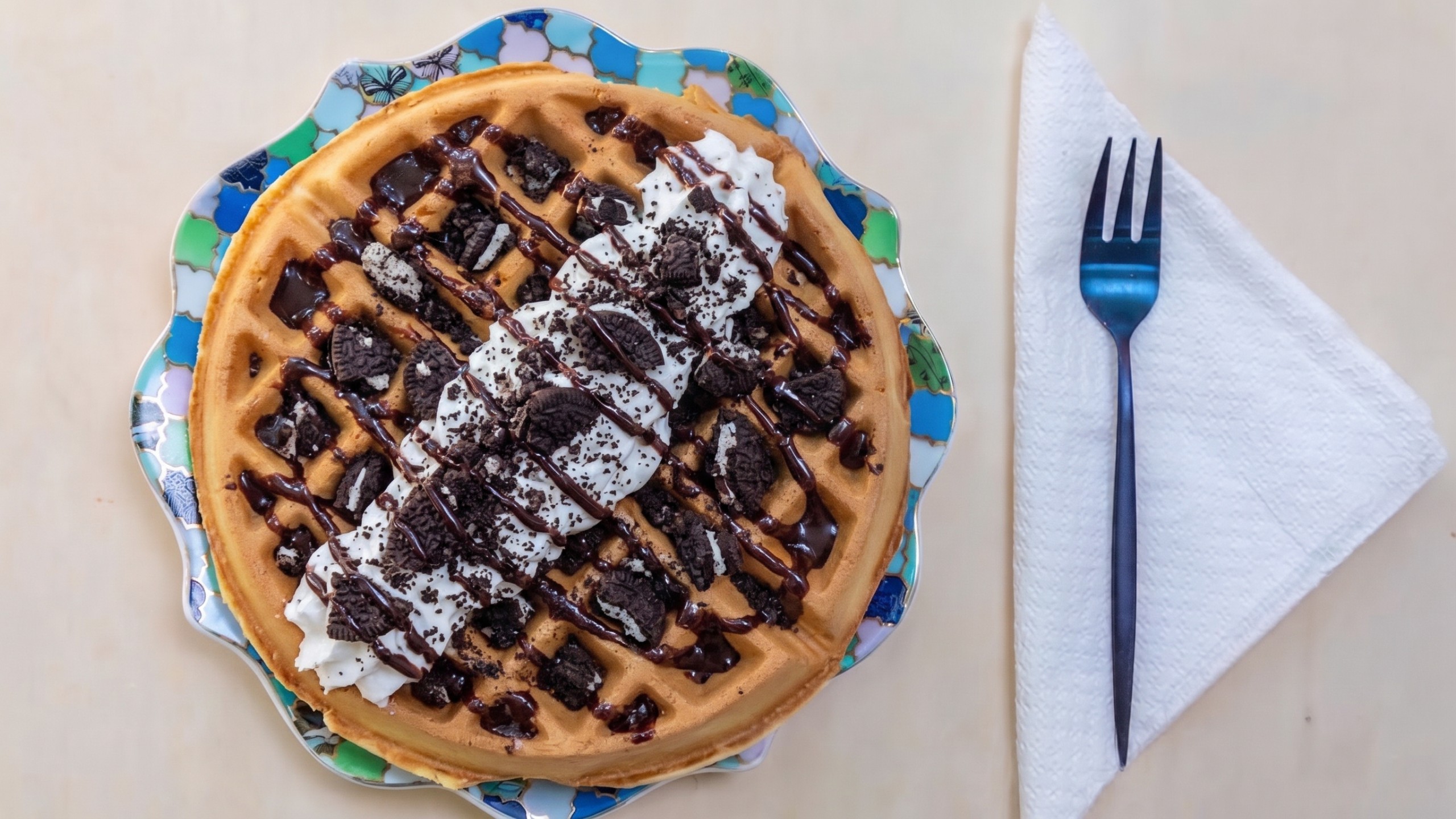 Oreo Waffle