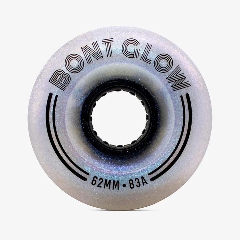 Bont Glow Outdoor LED Light Up Wheels 62mm 83a (8 pack)