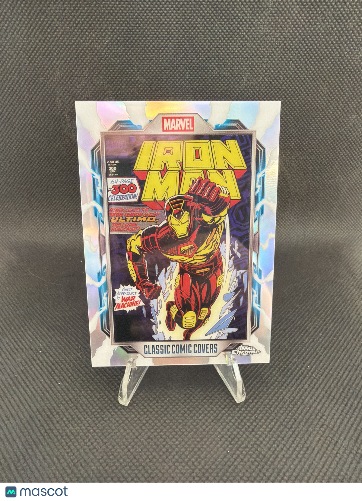 2026 Topps Chrome Marvel Iron Man Classic Comic Covers SP #CC-03