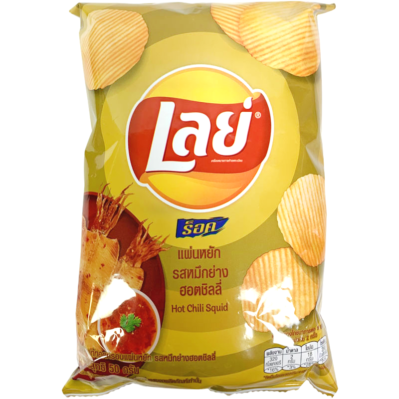 Thai Lays Hot Chili Squid