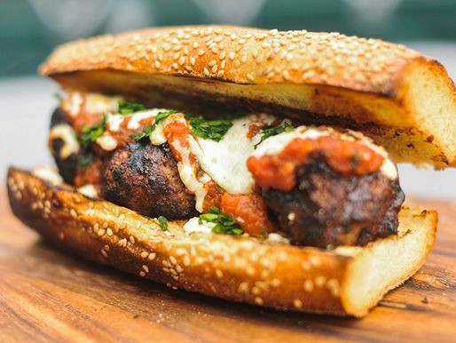 Meatball Parm Sandwich