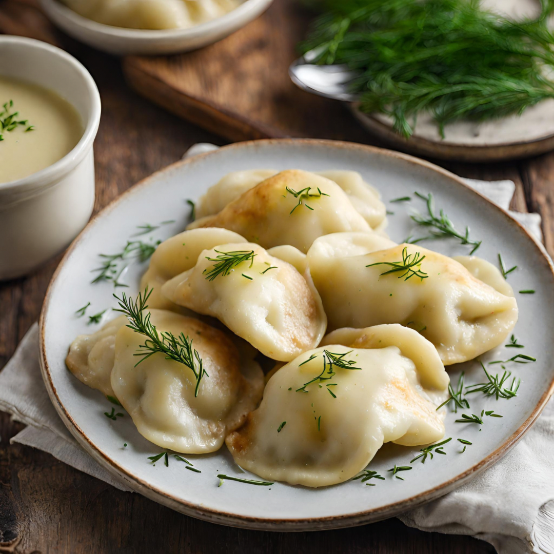 ♨️ Cheddar Cheese & Potatoes Pierogies