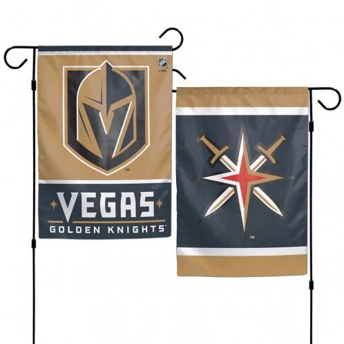Vegas Golden Knights 2-Sided Garden Flag 12x18"