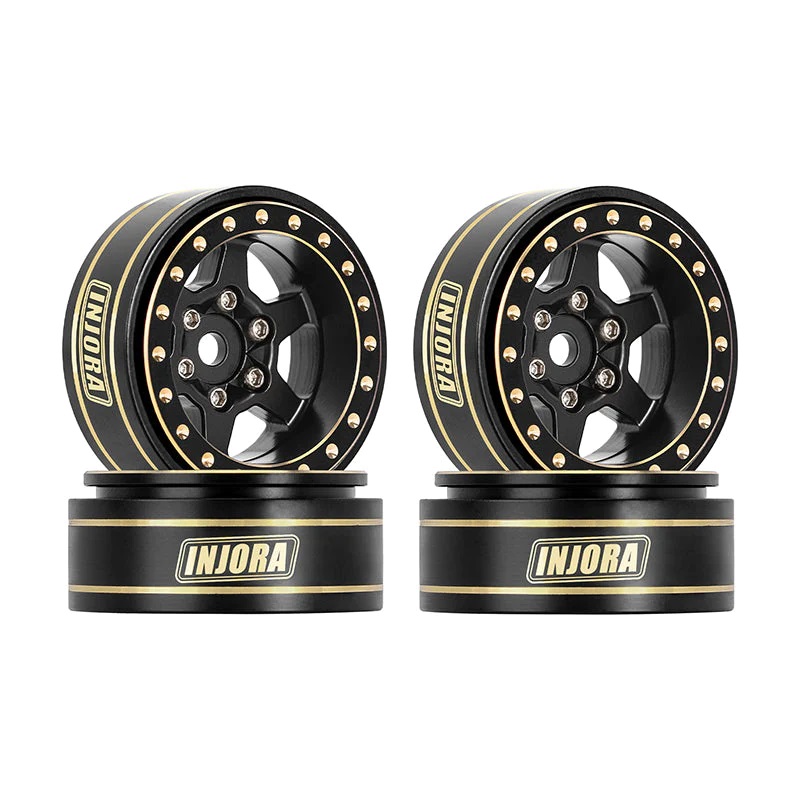1.0 42g/Pcs Brass Wheels Offset 3.15mm For 1/24 RC Crawler