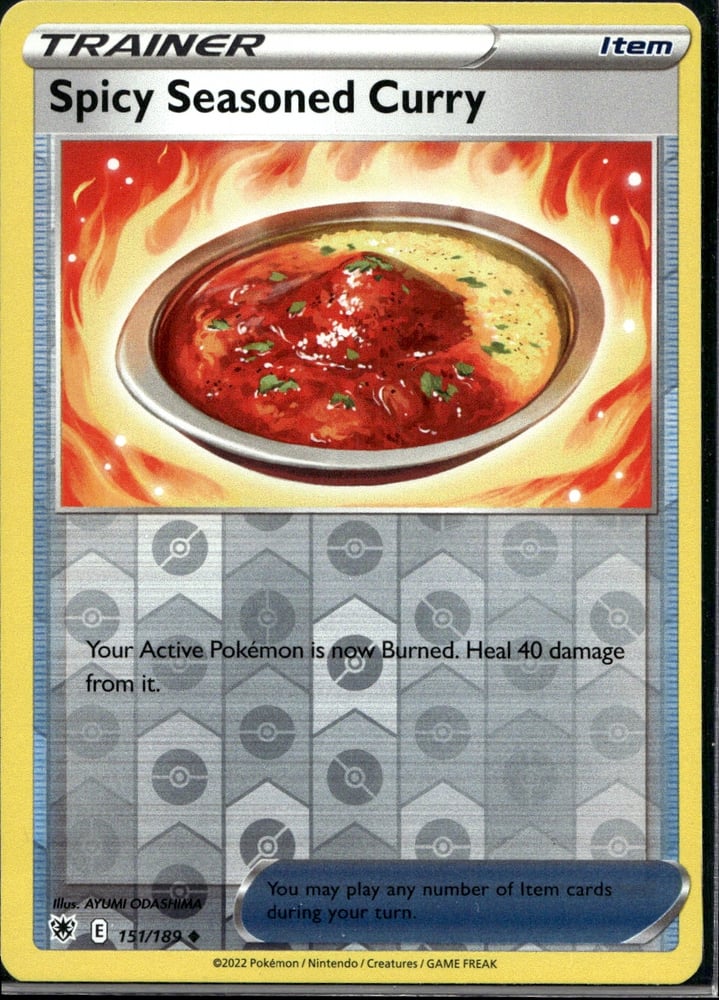 Spicy Seasoned Curry - SWSH10 151/189