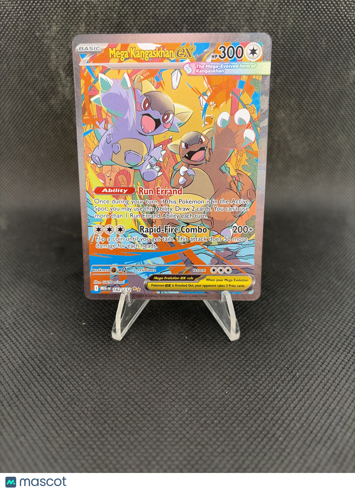 2025 Mega Evolution Mega Kangaskhan EX FA 182/132
