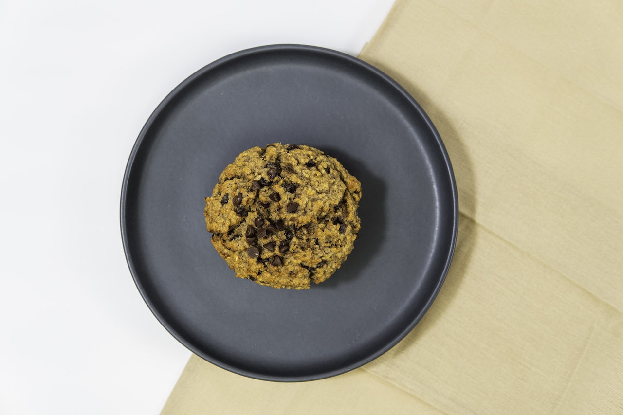 Chocolate Almond Banana Muffin