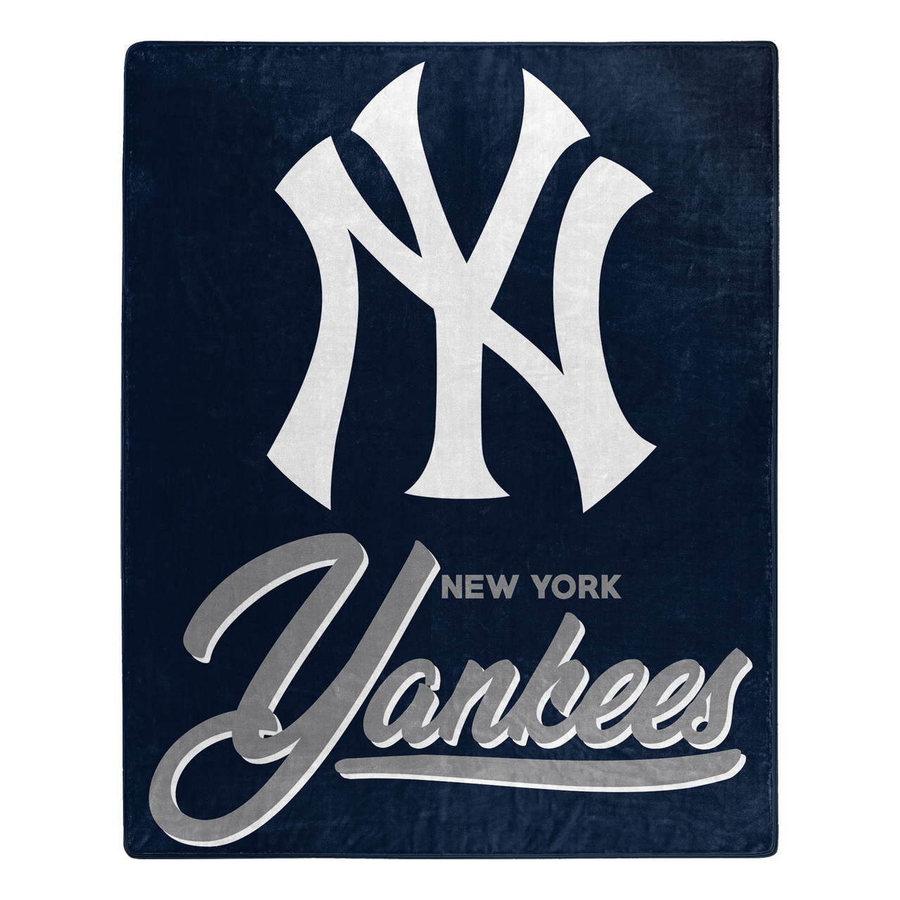 New York Yankees Signature Royal Plush Blanket 50x60"