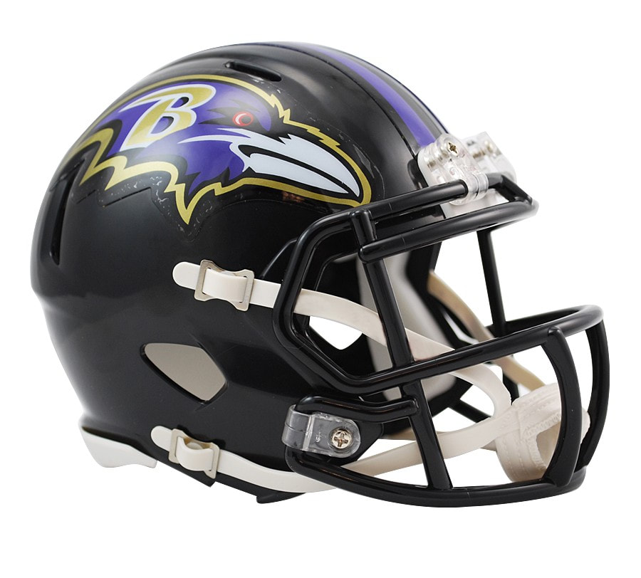 Baltimore Ravens Riddell Speed Mini Helmet