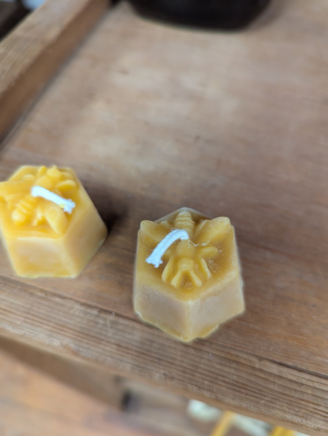 Anarchy Apiaries  |  Honey, Candles, Products - Bee Hex Candles 1oz