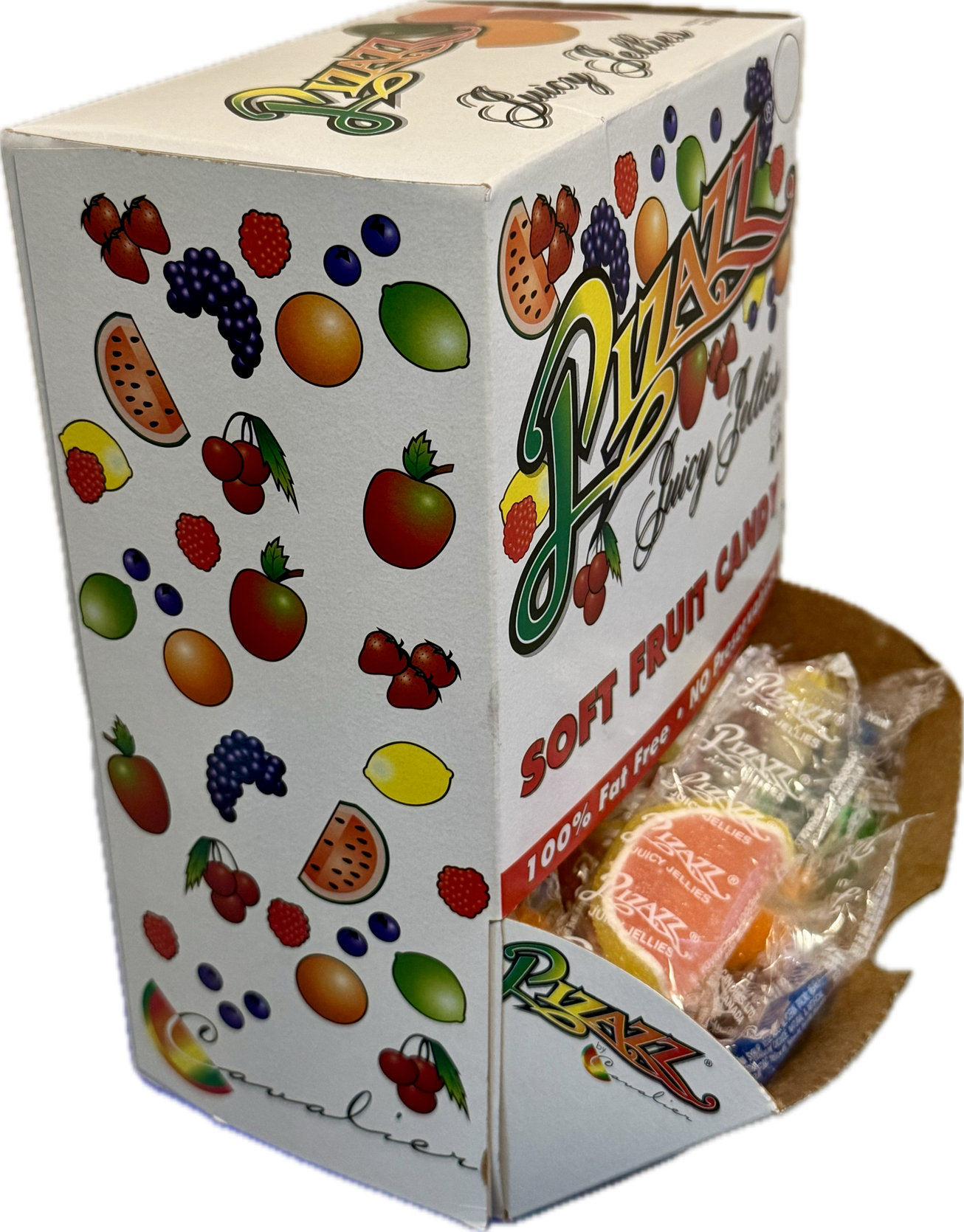 Pizazz Fruit Slice Jellies Changemaker Counter Display 3.5 lb 111 ct