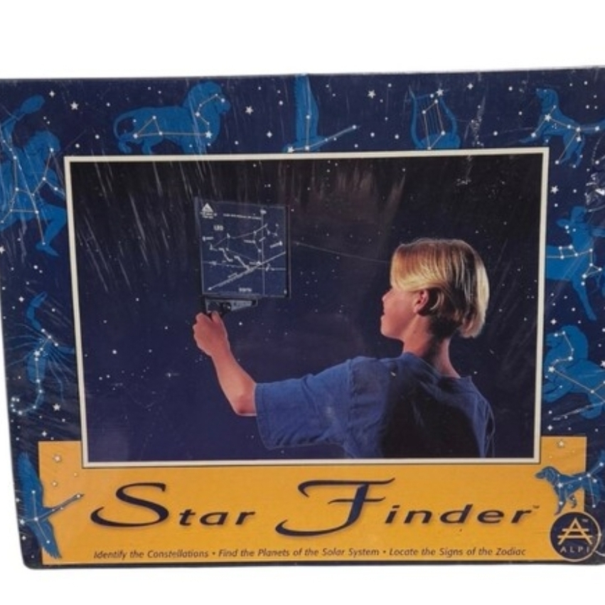 Vintage 1996 Alpi Star Finder Astronomy Kit Constellation Game