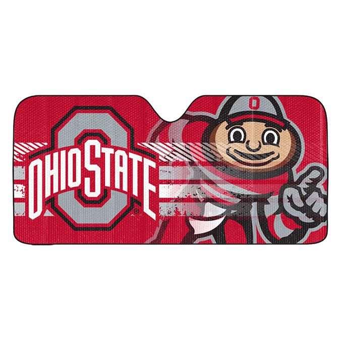 Ohio State Buckeyes Auto Sun Shade 59x27"