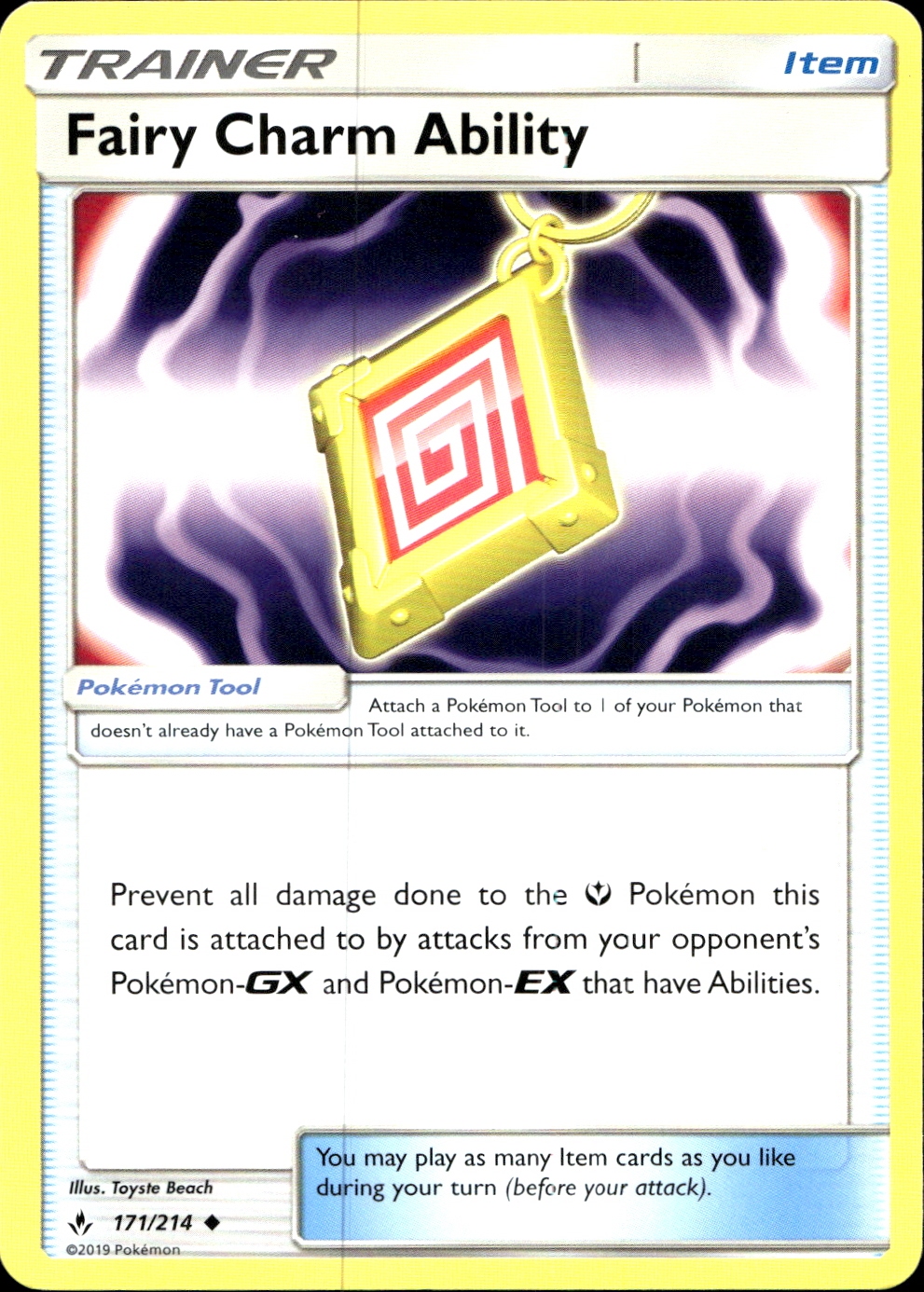 Fairy Charm Ability - SM10 171