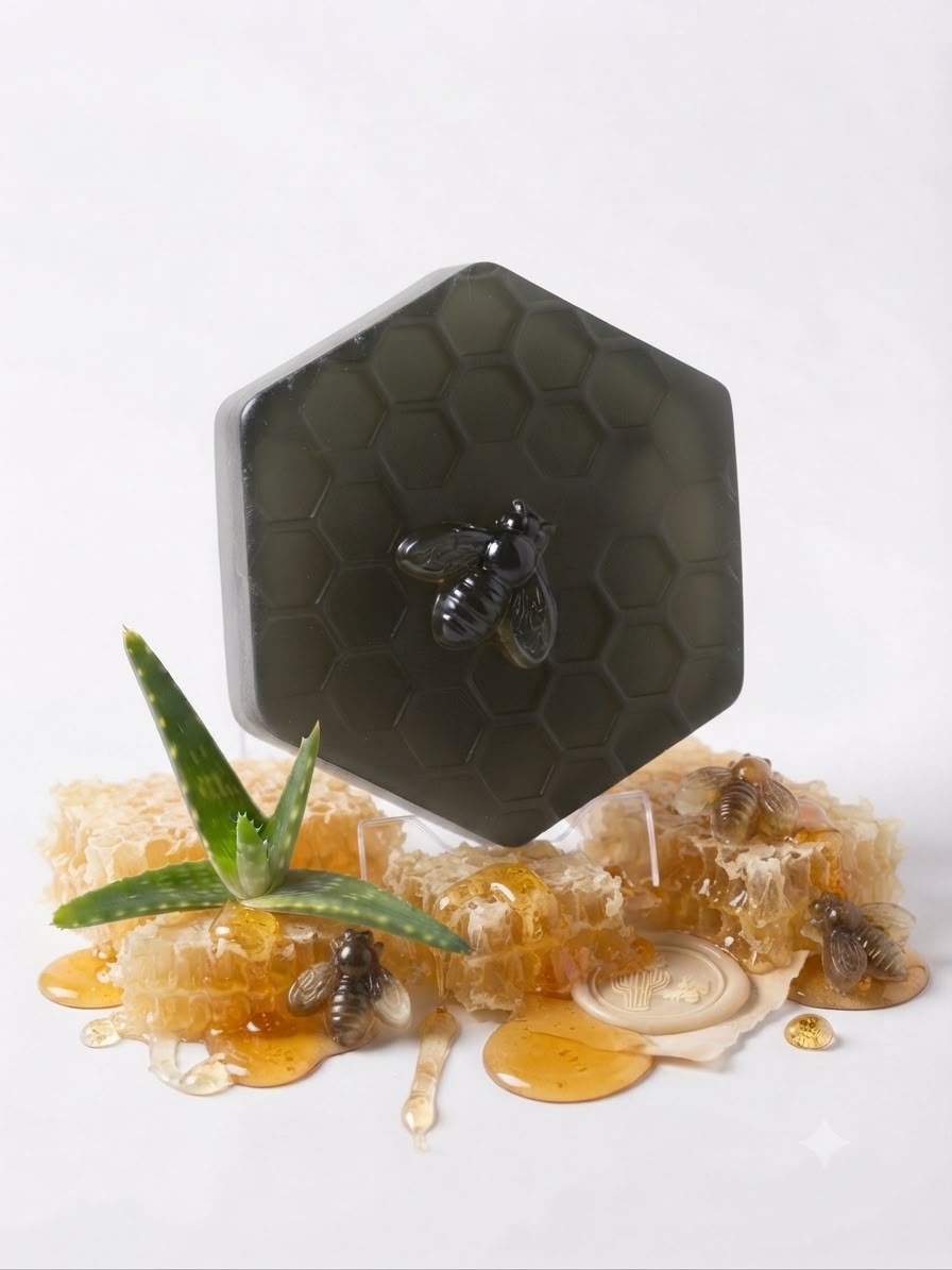 Jabón de Aloe Vera y Miel del Desierto