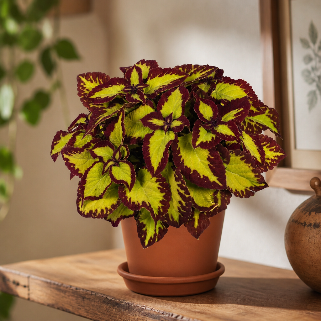 Coleus Velvet - 2x Mini Plug Plants - Vibrant Foliage