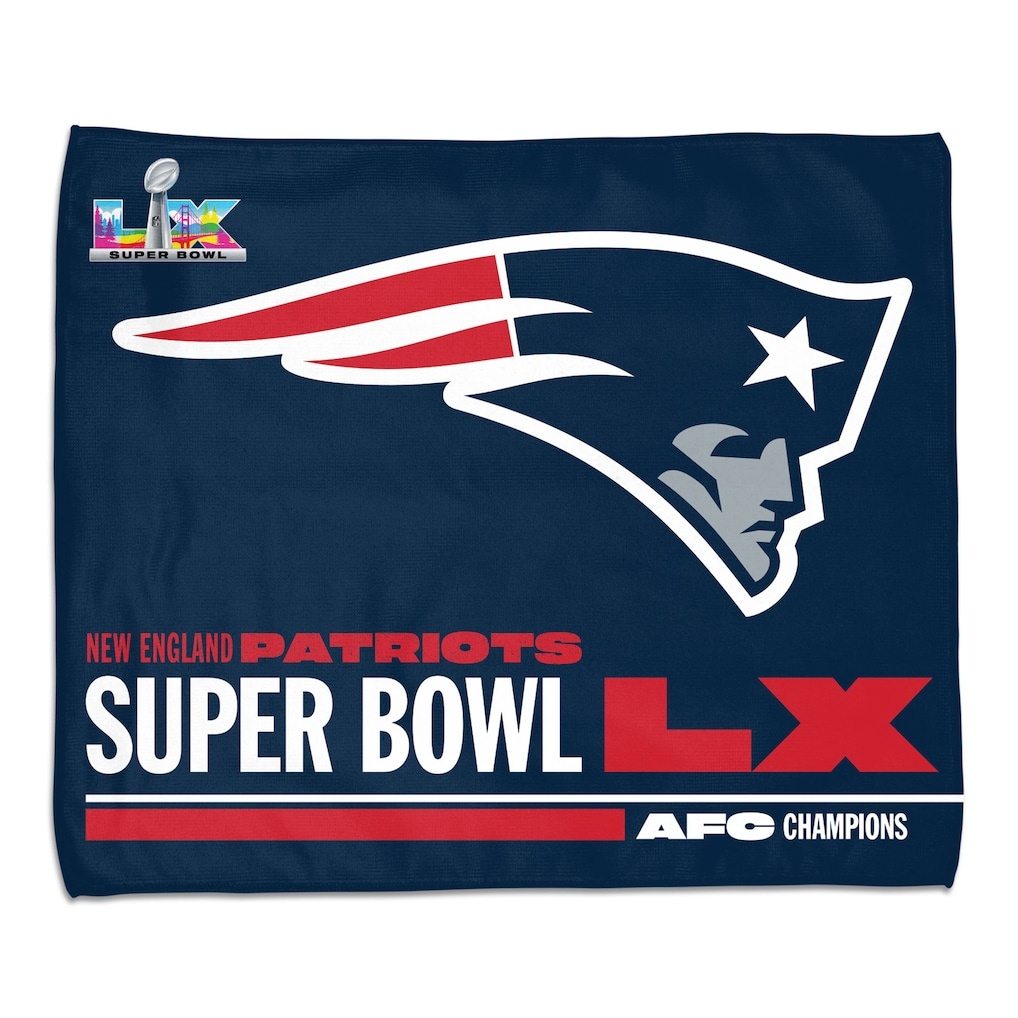 New England Patriots Super Bowl LX Official Rally Towel