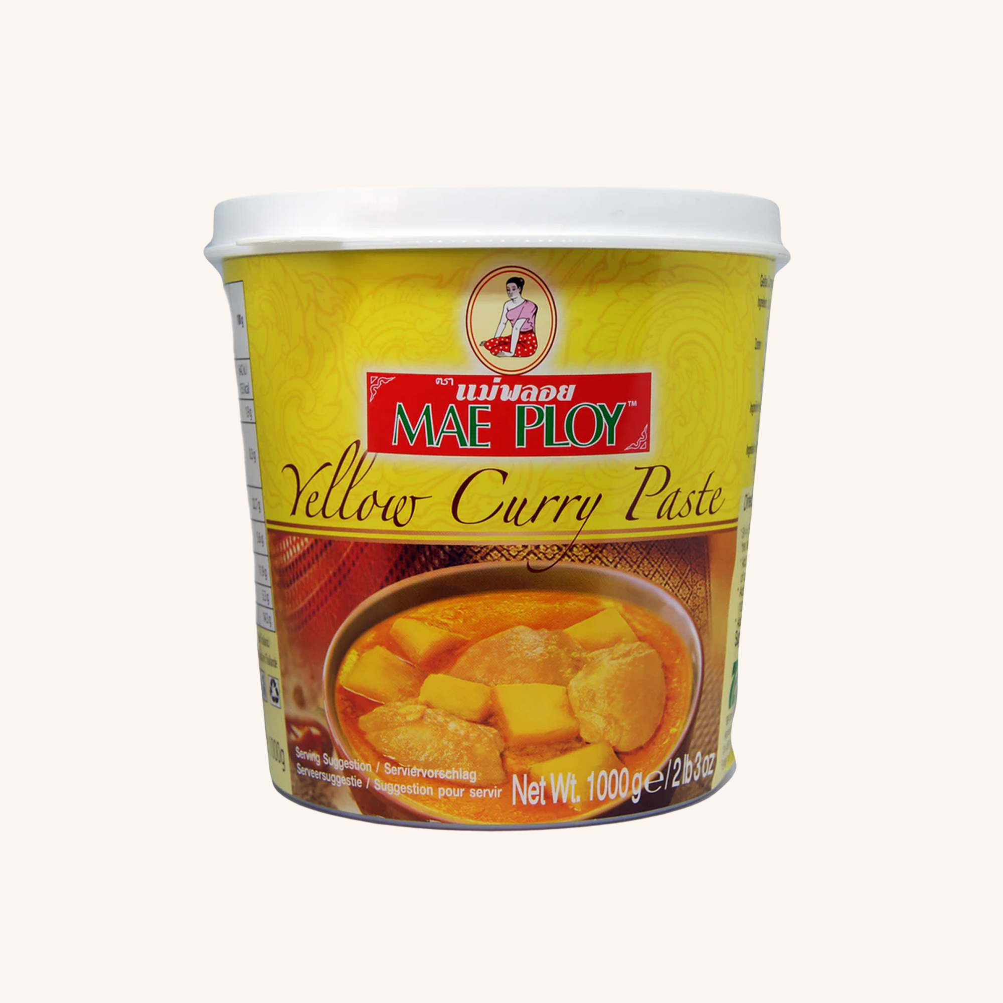 Mae Ploy Yellow Curry Paste - 1KG
