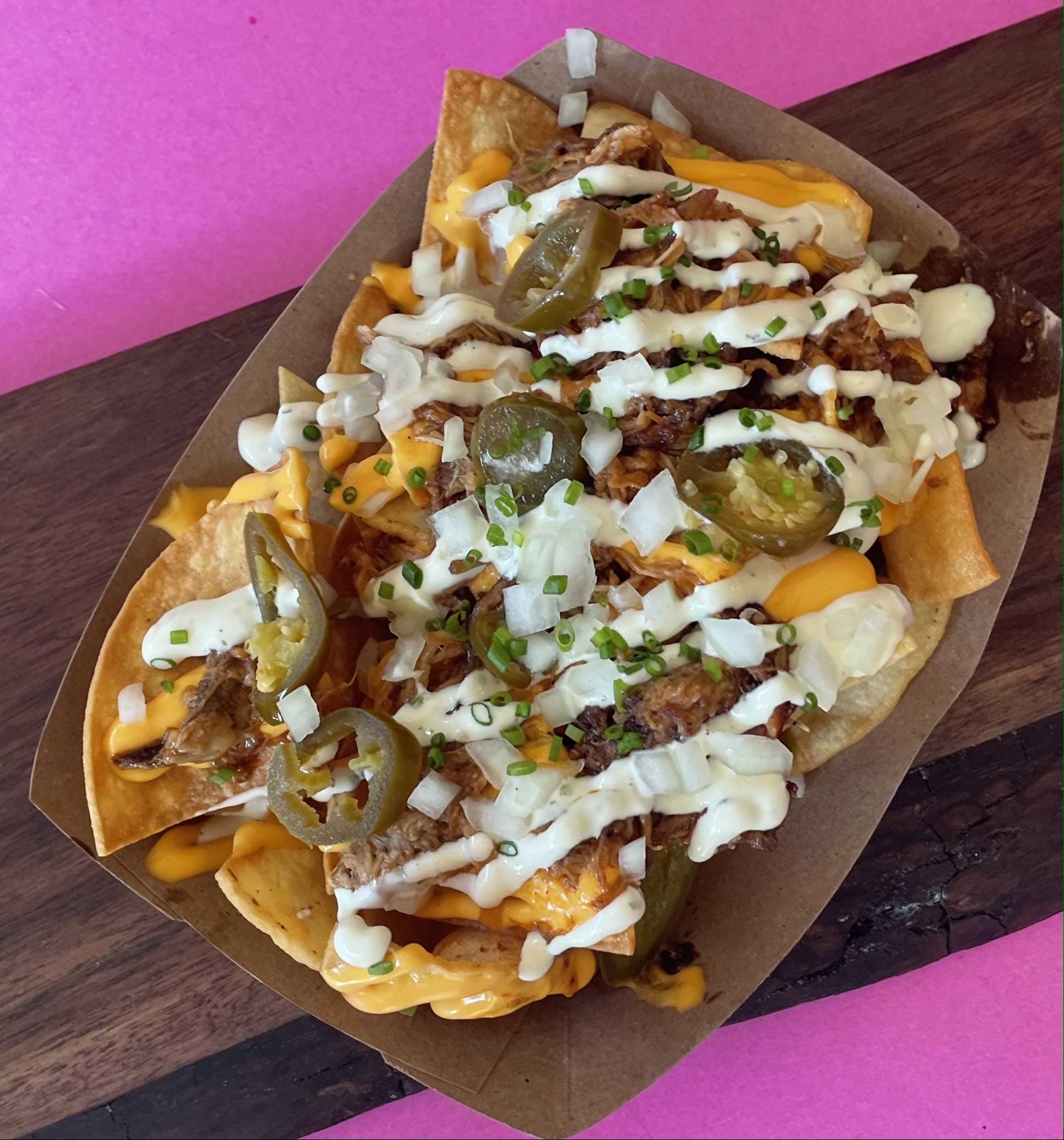 Smoked Pork Nachos