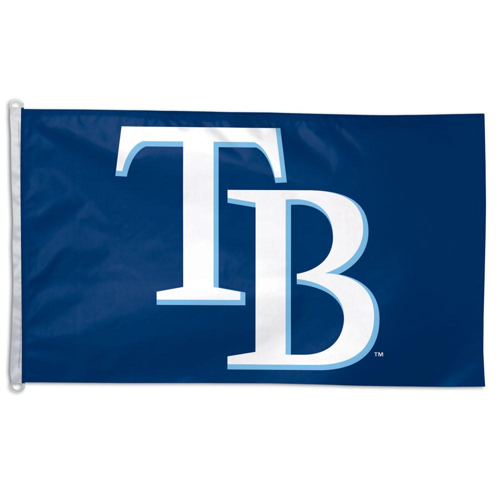 Tampa Bay Rays Blue Primary Logo Flag 3x5'