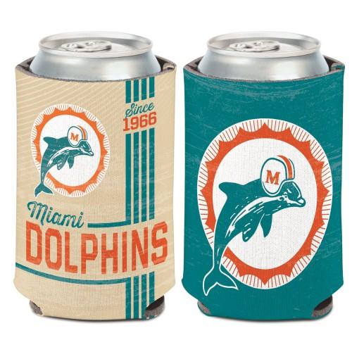 Miami Dolphins Vintage Can Cooler