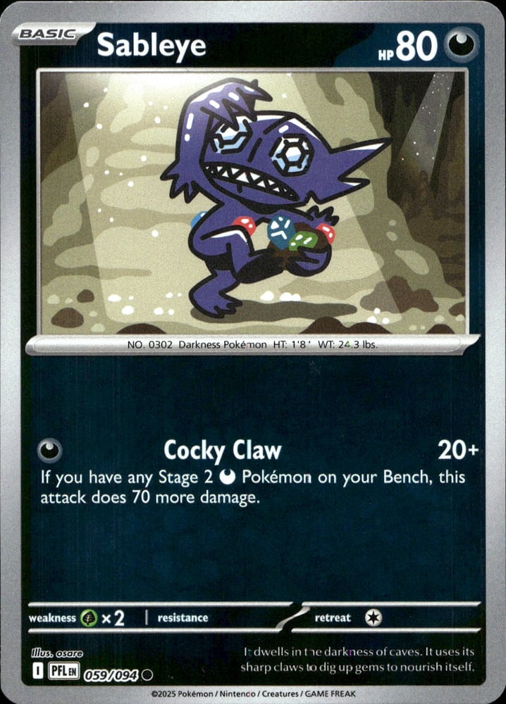 Sableye - ME02 59/94
