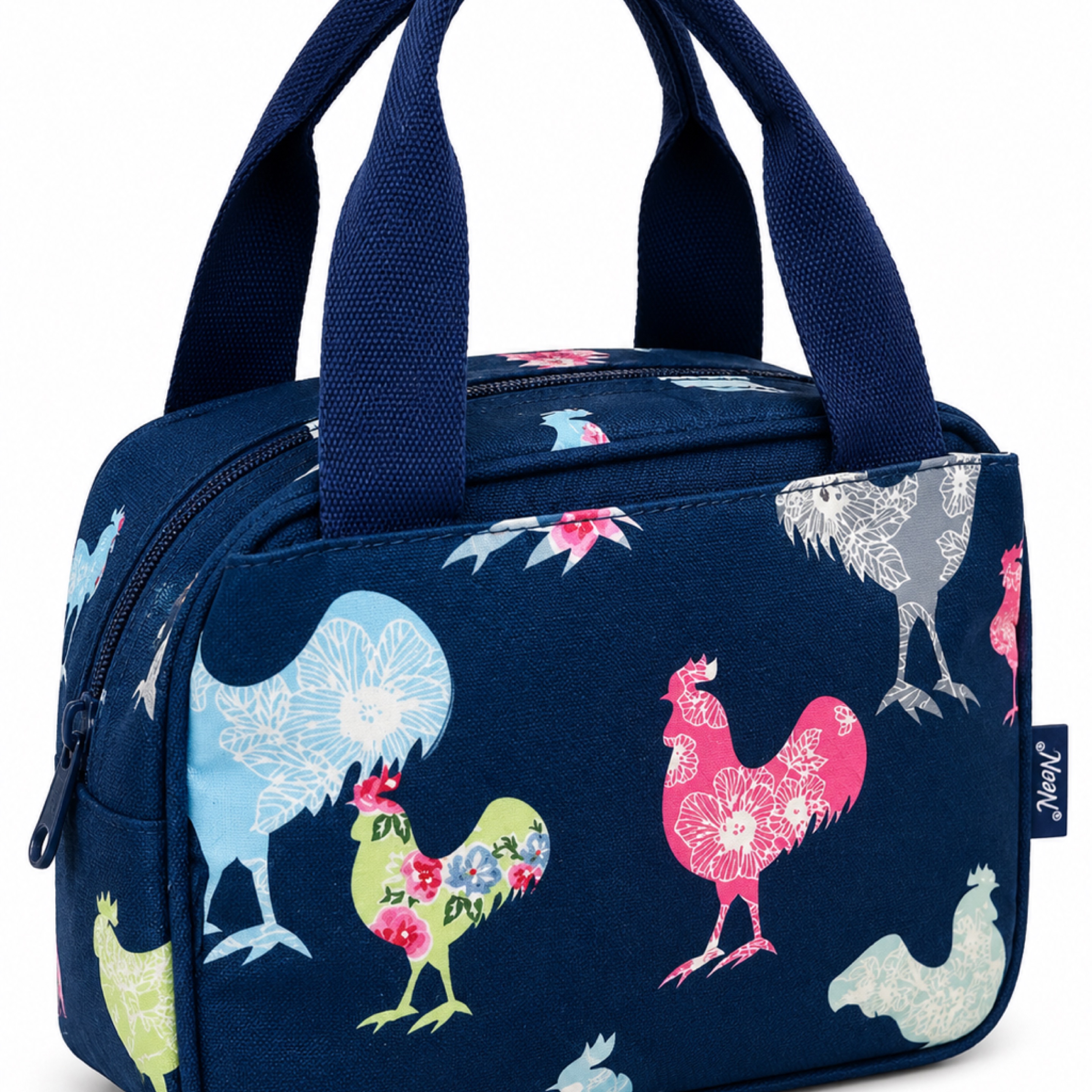 Farmhouse Rooster Insulated Lunch Tote