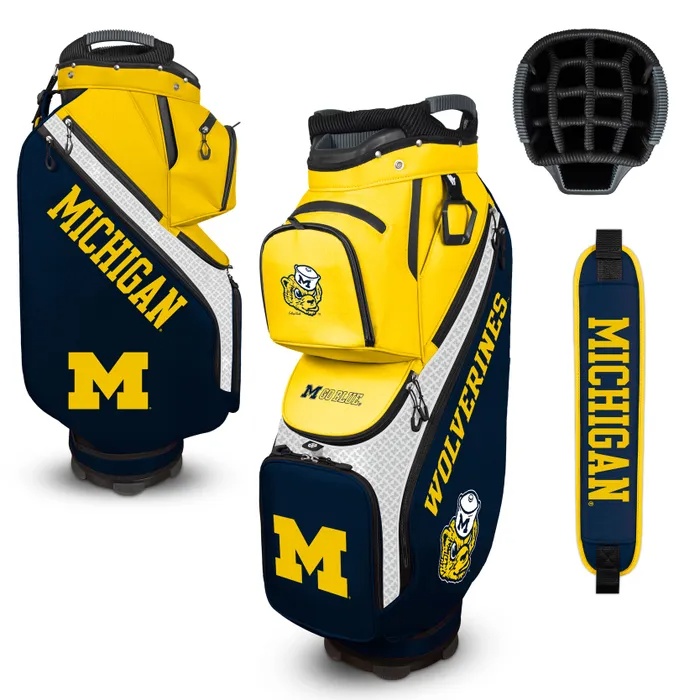 Michigan Wolverines Premier Clubhouse Cooler Golf Cart Bag