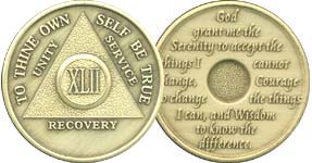 M42 Medallion Bronze 42 Year
