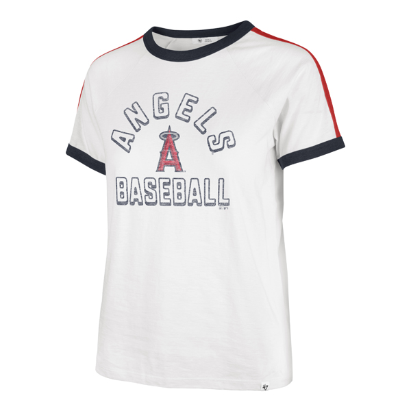 Los Angeles Angels Ladies Sandstone '47Brand Sweet Heat Peyton Shirt